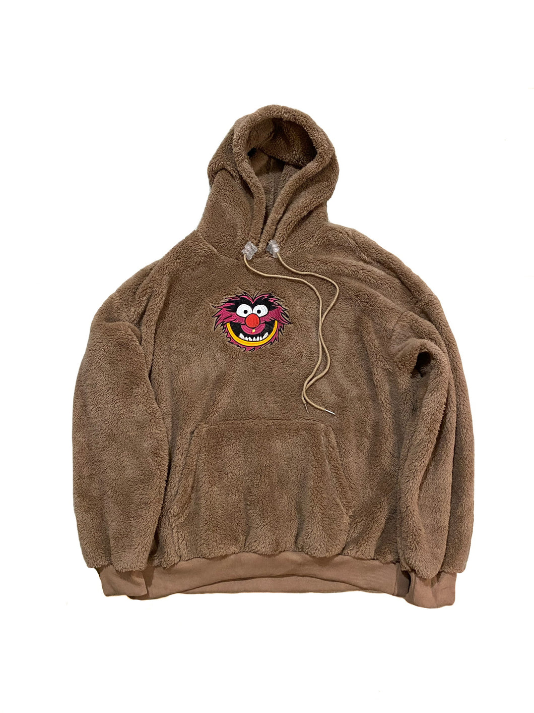 Mocha Latte Sherpa Animal Hoodie
