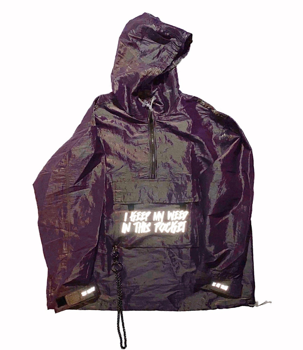 Iridescent Special Pocket Chain PO WindBreaker