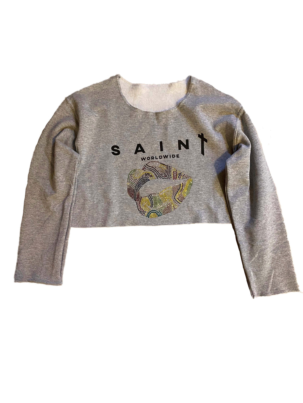 W Cropped 360 Lounge Crewneck