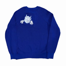 Load image into Gallery viewer, Solid Blue Heavy Knit Sweater
